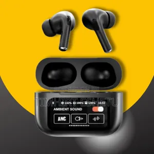 Smart Anc/Enc Wireless Earbuds With Digital Display Case