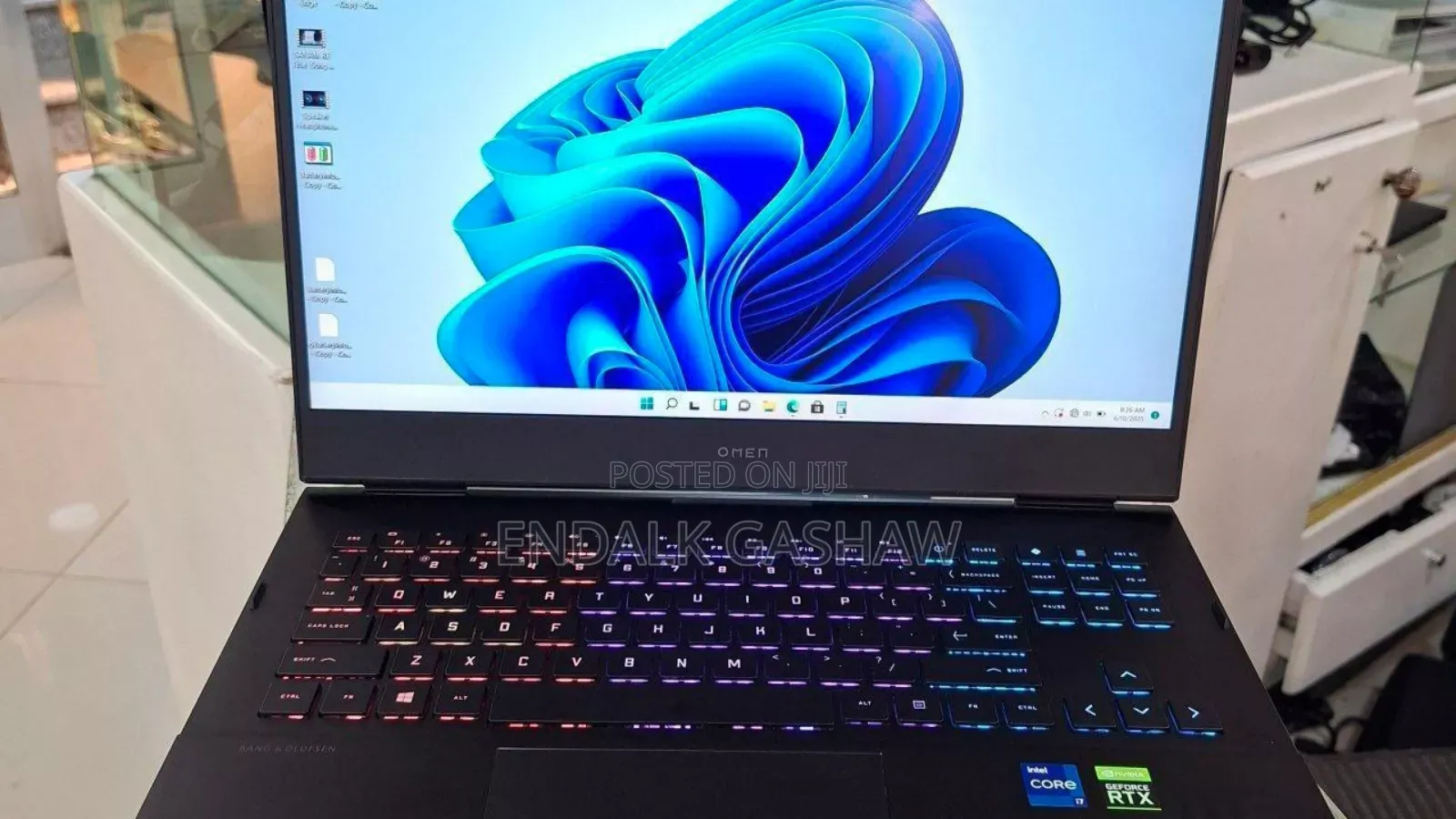 New Laptop HP Omen 15 16GB Intel Core I7 SSD 512GB