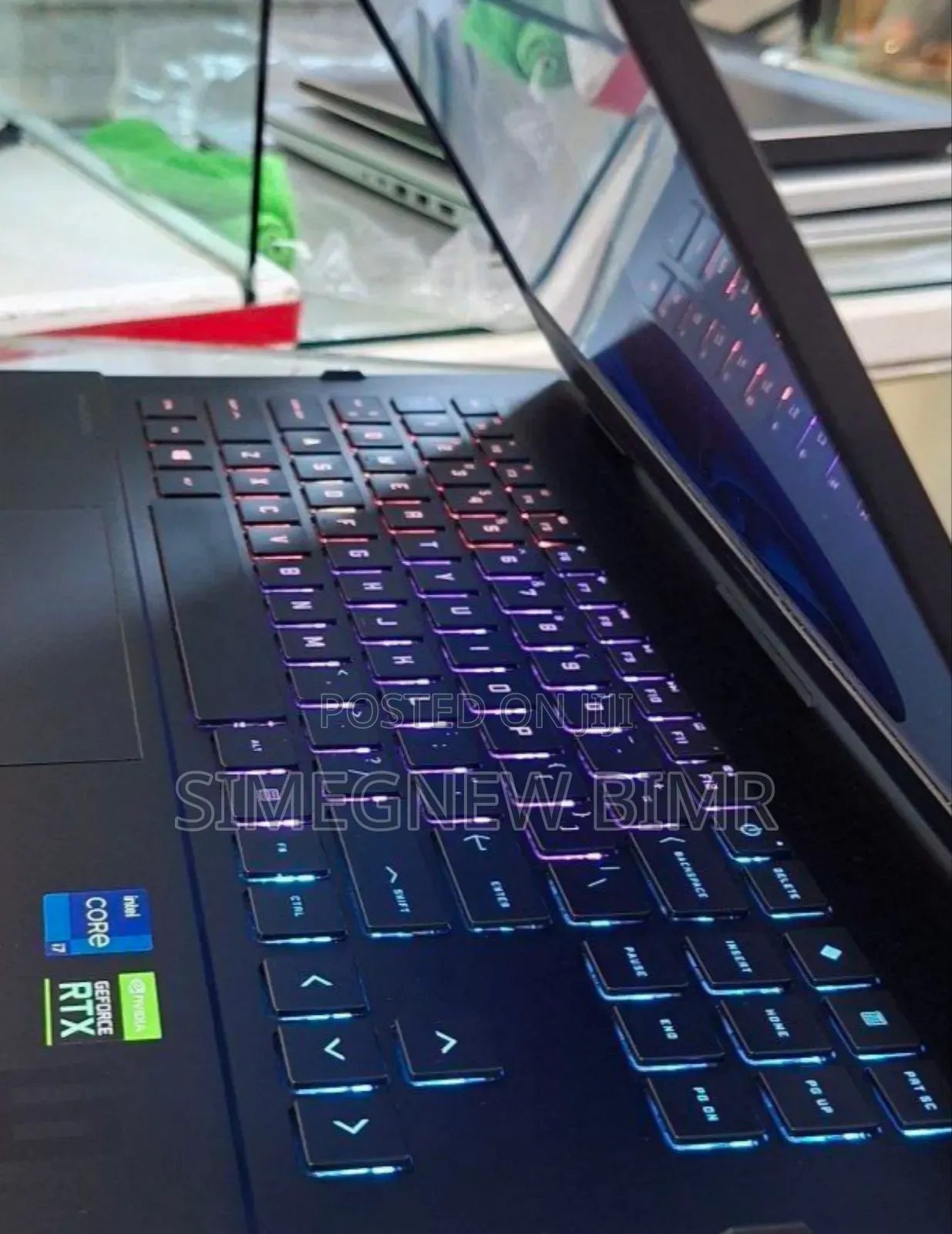 New Laptop HP Omen 15 16GB Intel Core I7 SSD 512GB