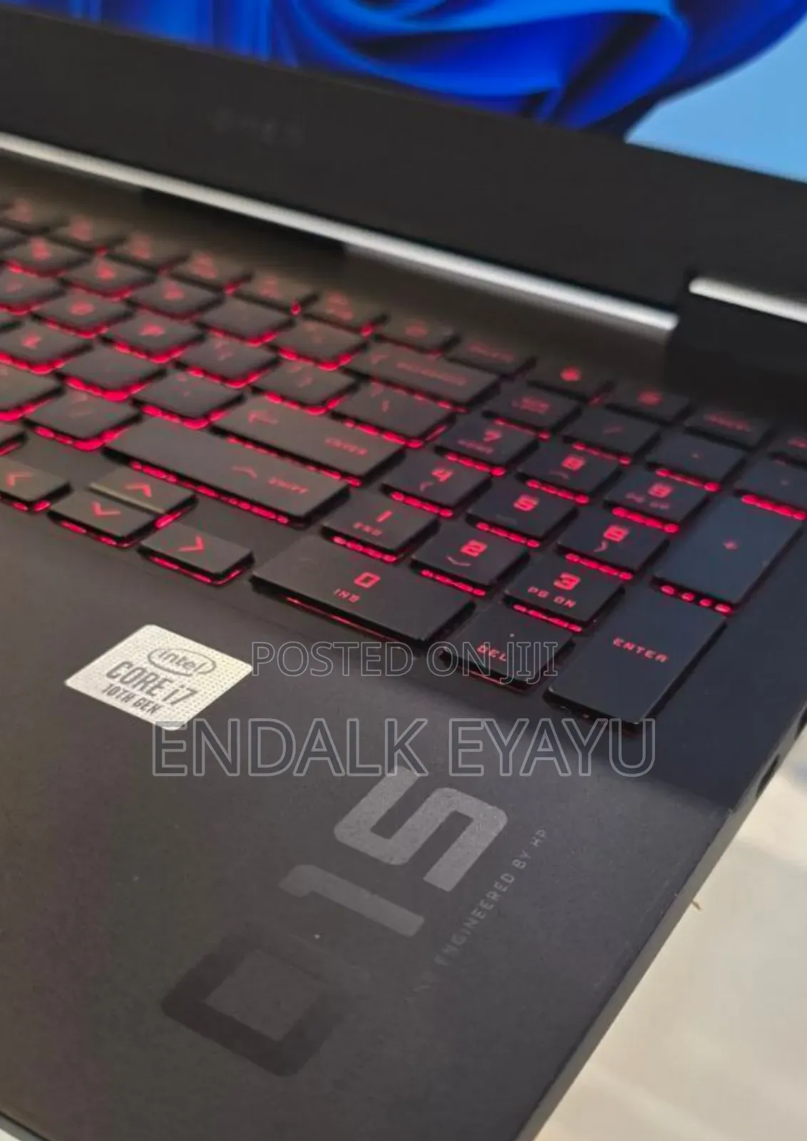 New Laptop HP Omen 15 16GB Intel Core I7 SSD 512GB