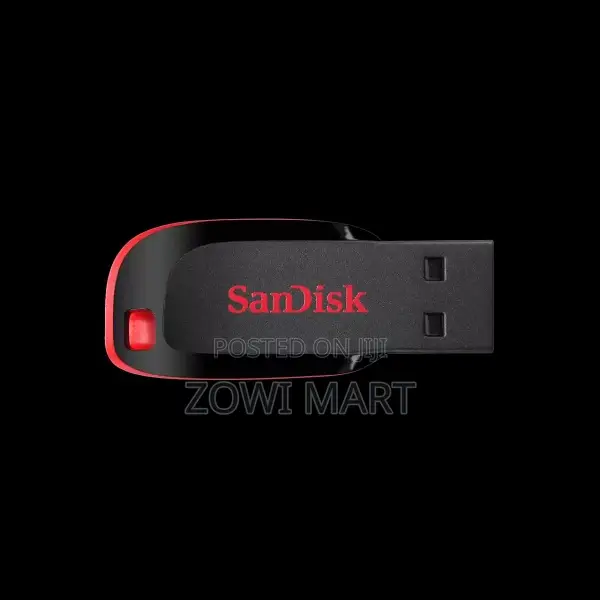 Sandisk Cruzer Blade Usb Flash Drive 64gb, Compact Reliable Storage