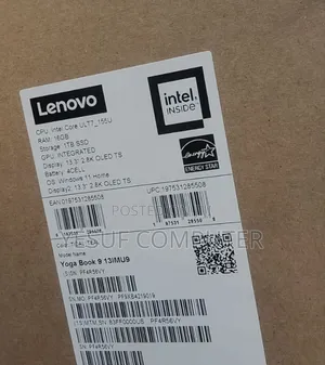 New Laptop Lenovo Yoga Book 9i 16GB Intel Core Ultra 7 SSD 1T