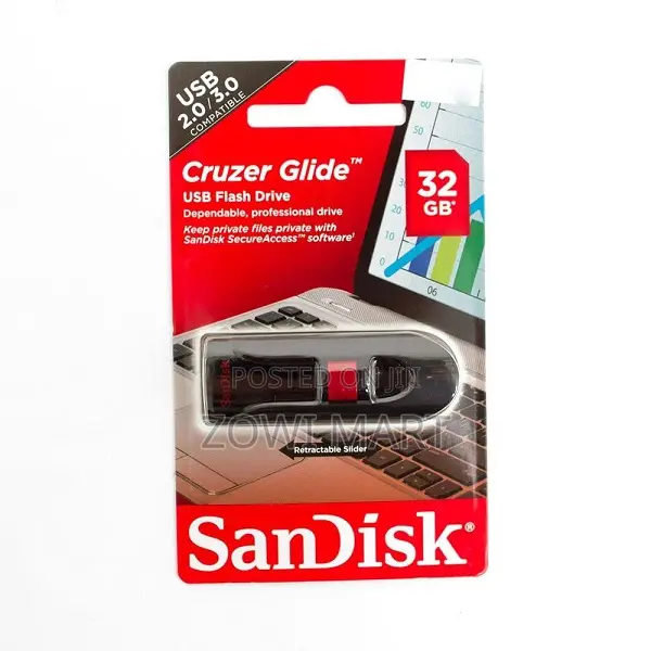 Sandisk Cruzer Glide 3.0 Usb Flash Drive – 32gb
