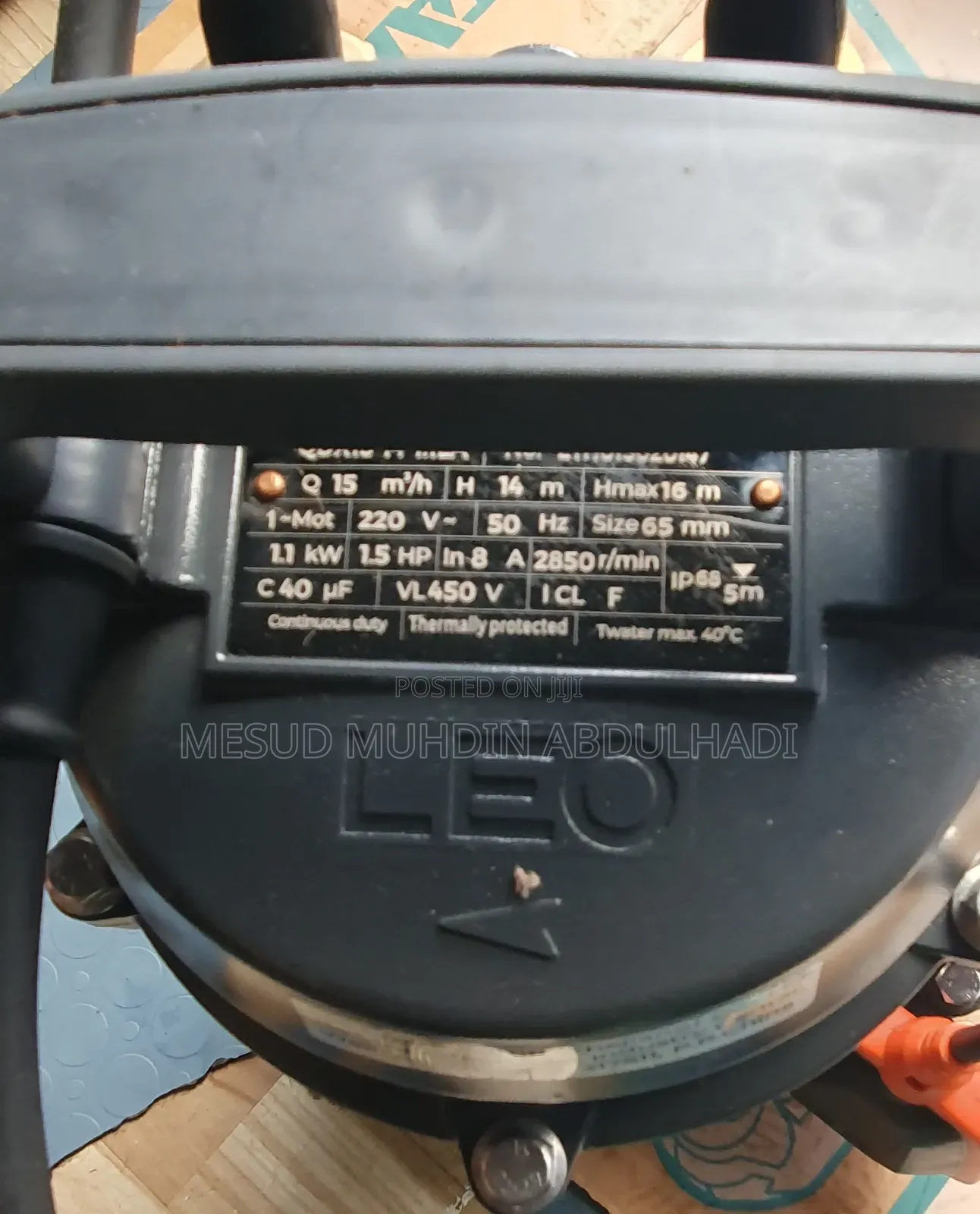 Qdax 15 Leo Submersible Pump 1.5hp