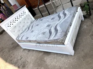 1.20c.M HDF አልጋ ከ ቦንድድ ፍራሽ ጋር