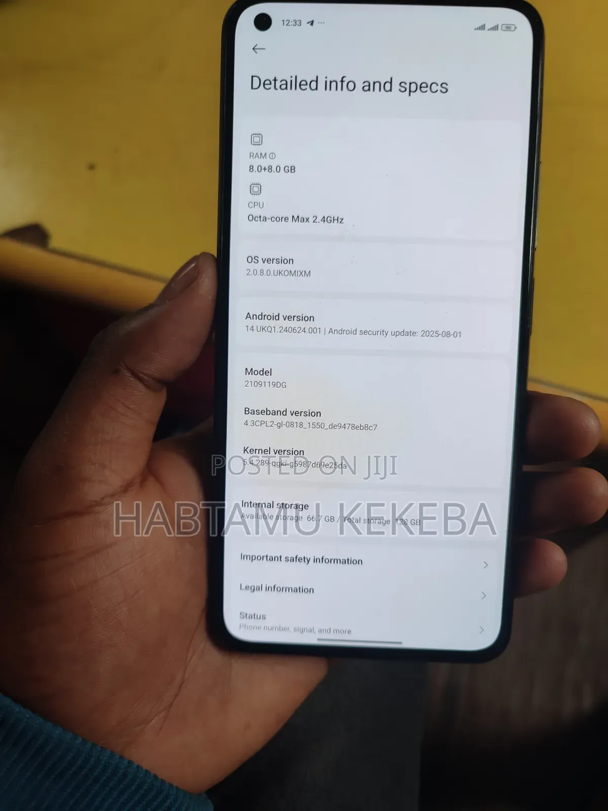 Xiaomi 11 Lite 5G NE 128 GB Black
