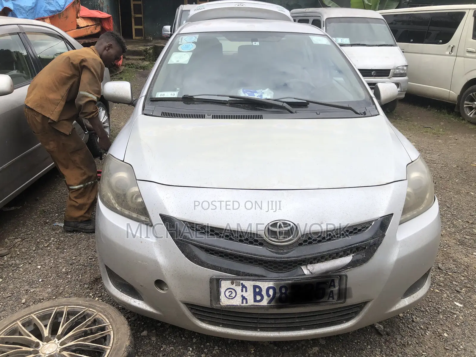 Toyota Yaris 2007 Silver