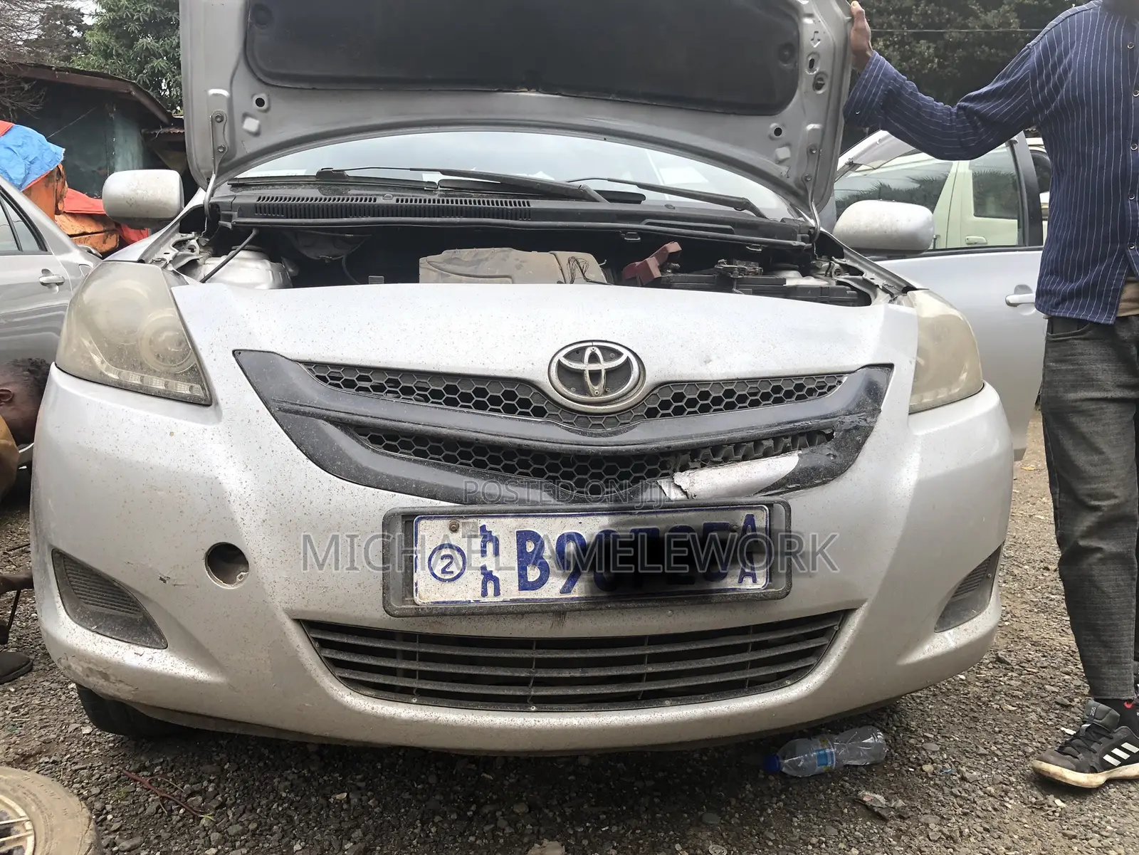 Toyota Yaris 2007 Silver