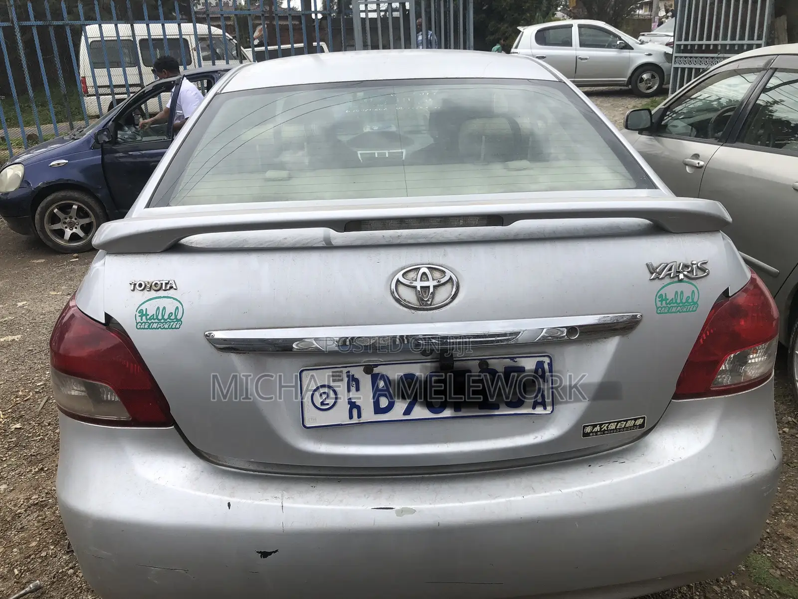 Toyota Yaris 2007 Silver