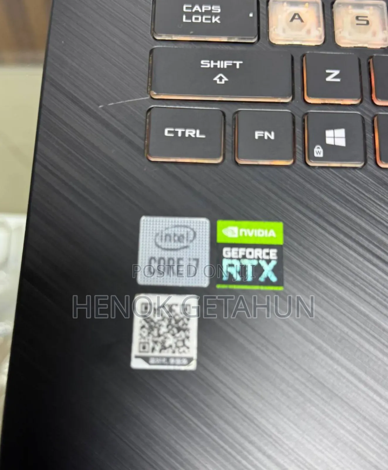 New Laptop Asus ROG Strix G15 16GB Intel Core I7 SSD 512GB