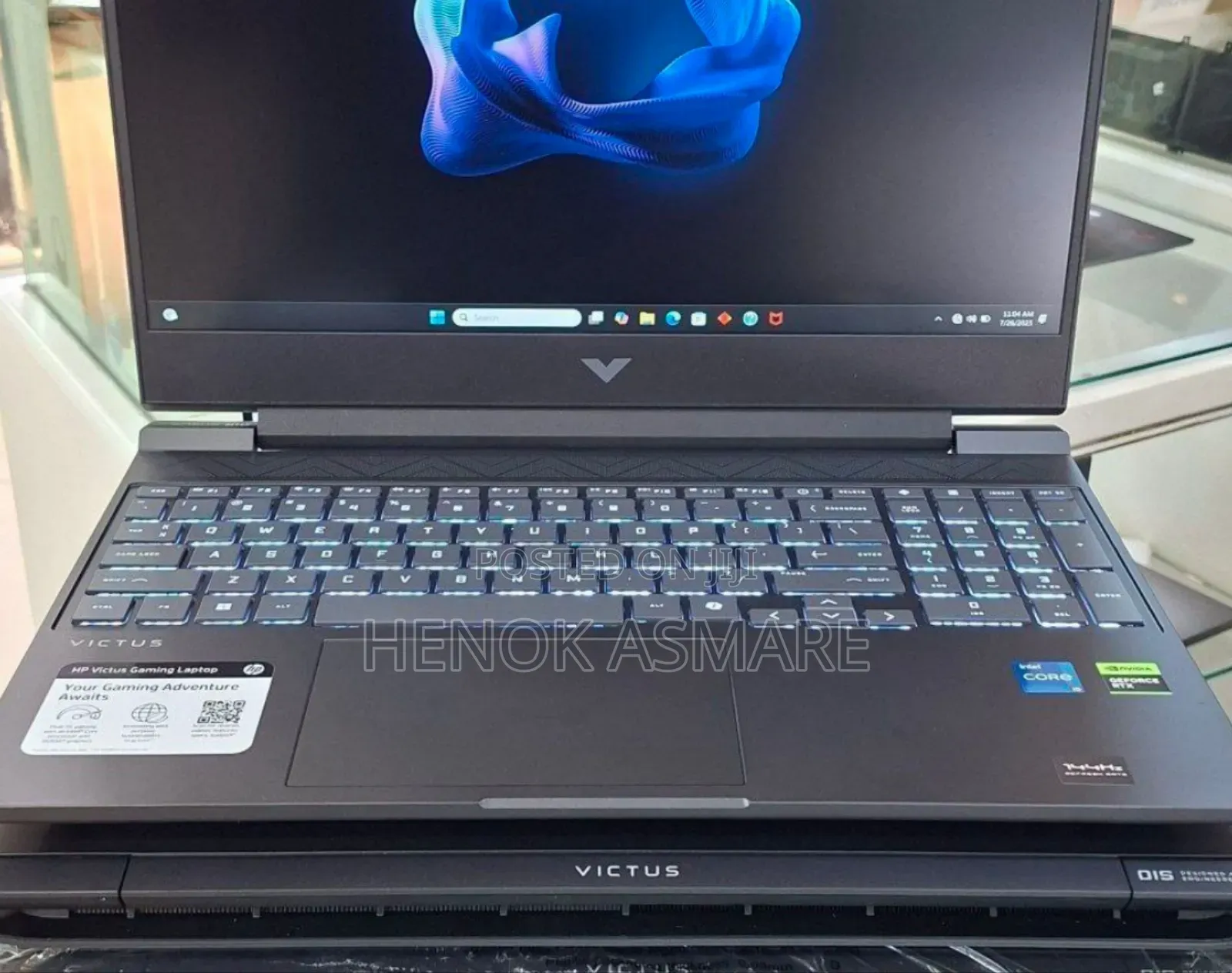 New Laptop HP Victus 15 8GB Intel Core I5 SSD 512GB