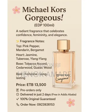 Michael Kors Gorgeous! – Edp 100ml (For Women)