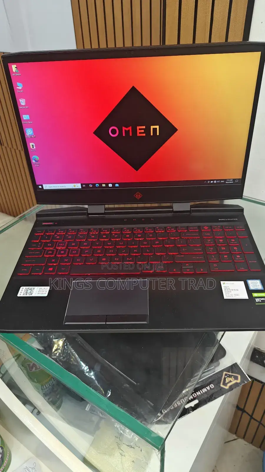 New Laptop HP Omen X 16GB Intel Core I7 SSD 512GB