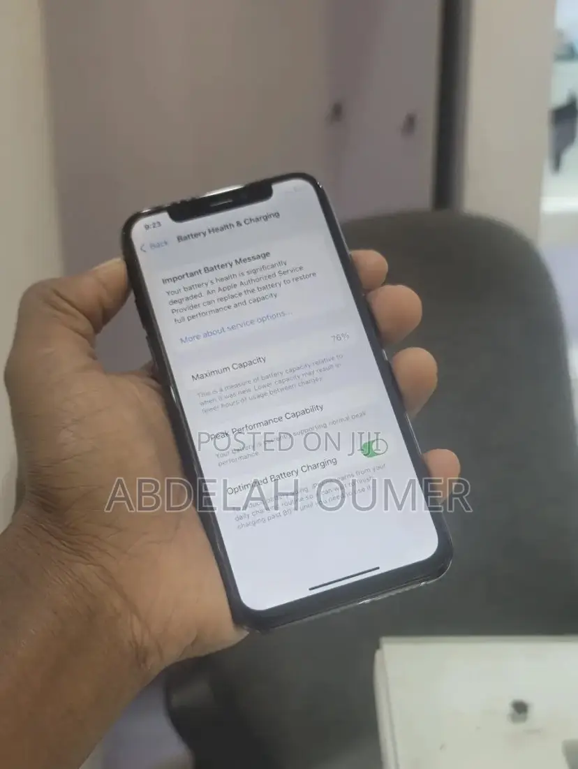 Apple iPhone X 64 GB Black