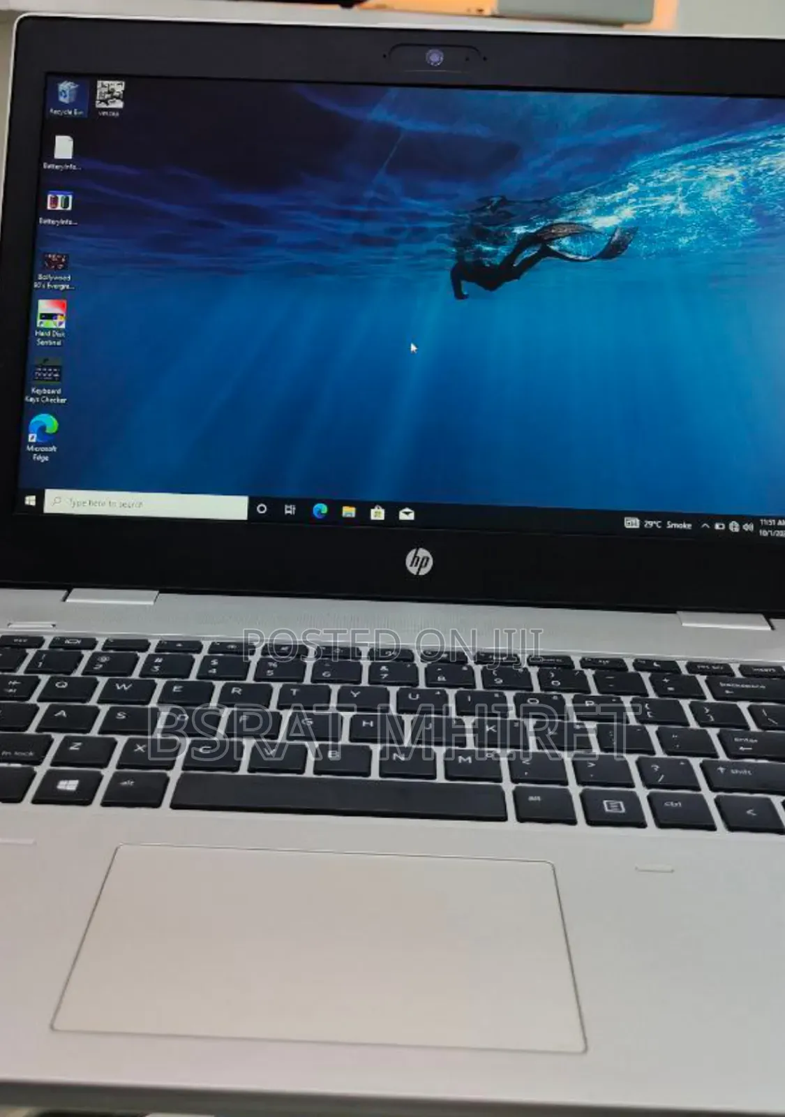 New Laptop HP Probook 11 EE G1 16GB Intel Core I7 SSD 512GB