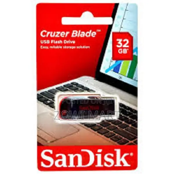 Sandisk Cruzer Blade Usb Flash Drive 32gb
