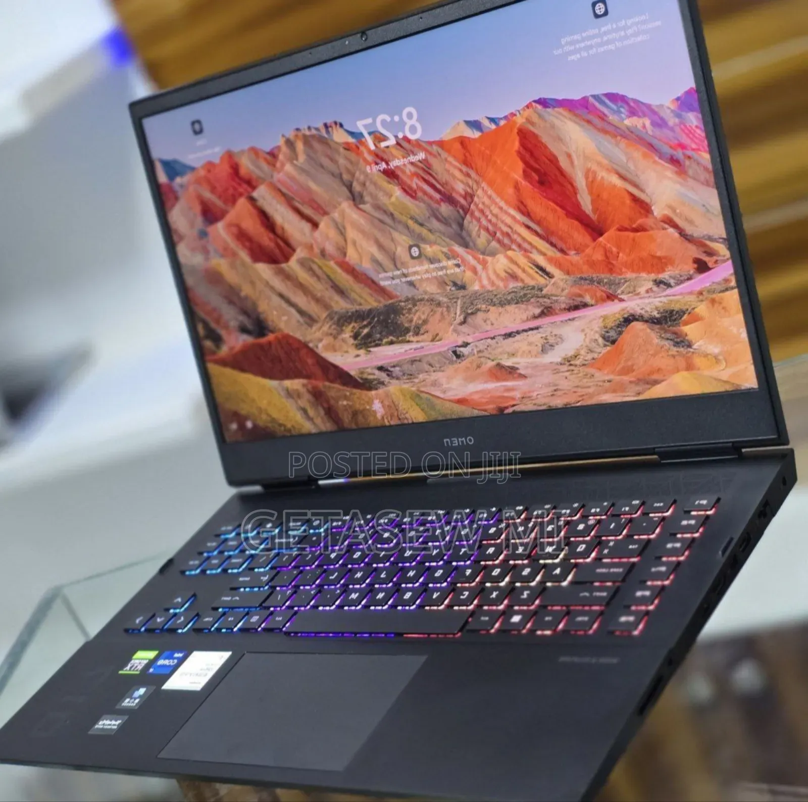 New Laptop HP Omen 17 16GB Intel Core I7 SSD 1T