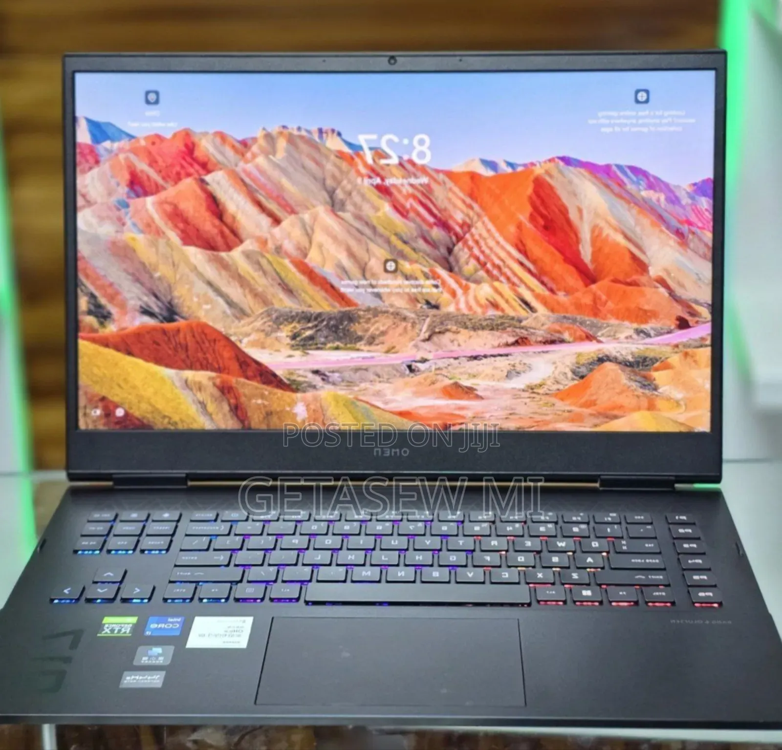 New Laptop HP Omen 17 16GB Intel Core I7 SSD 1T