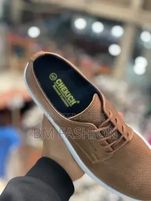 Light Brown Leather Chekich Recent Fashion