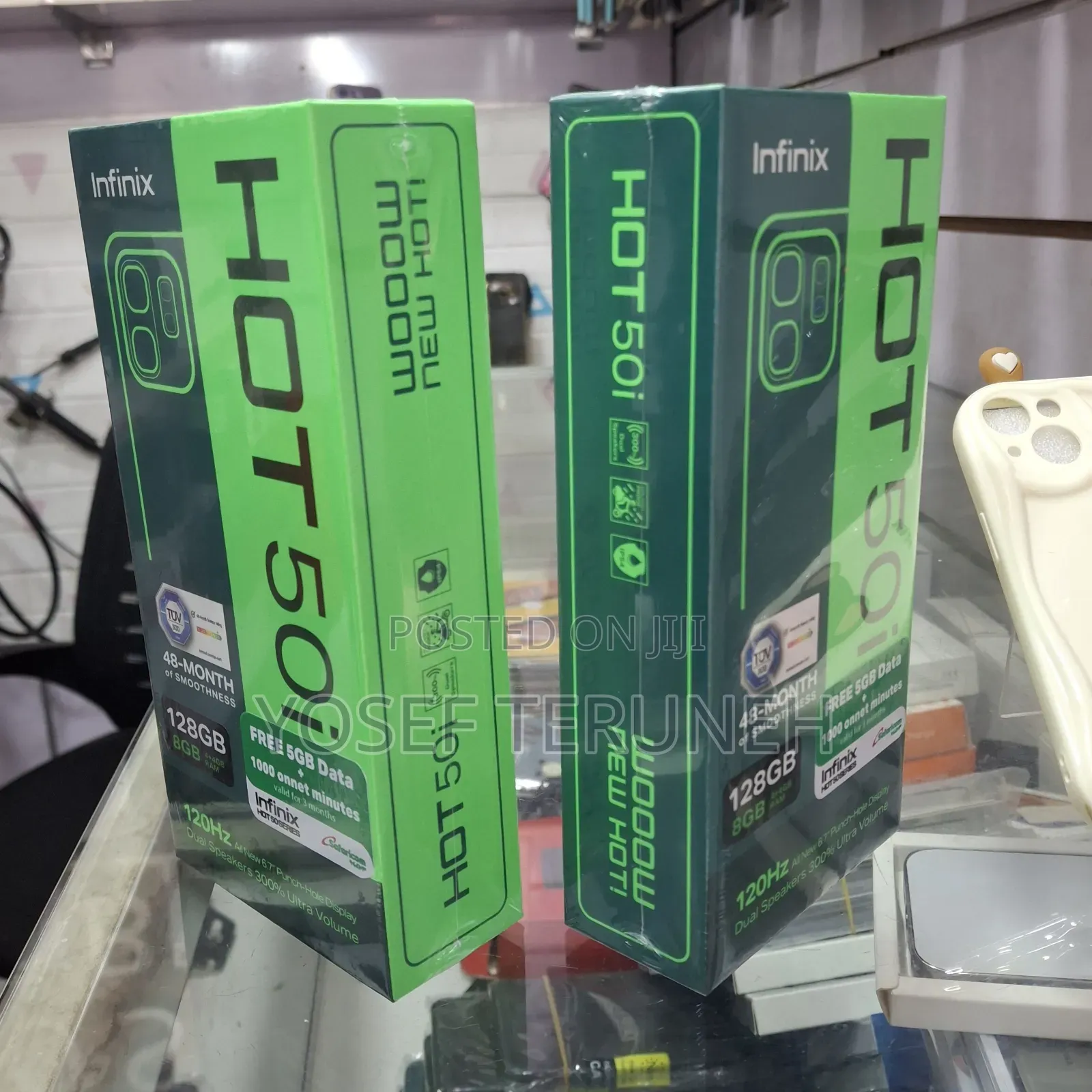 New Infinix Hot 50i 128 GB Black