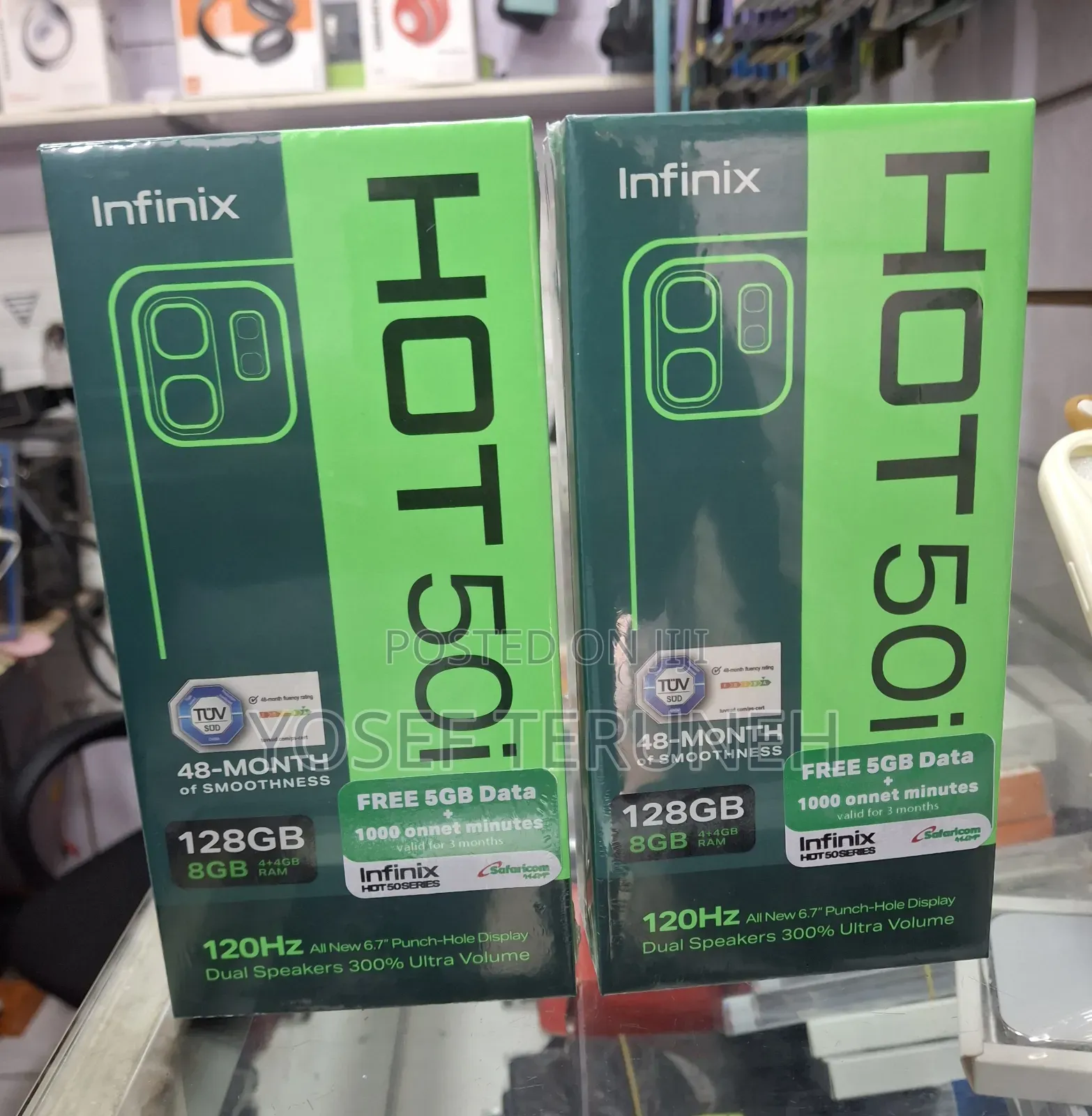 New Infinix Hot 50i 128 GB Black