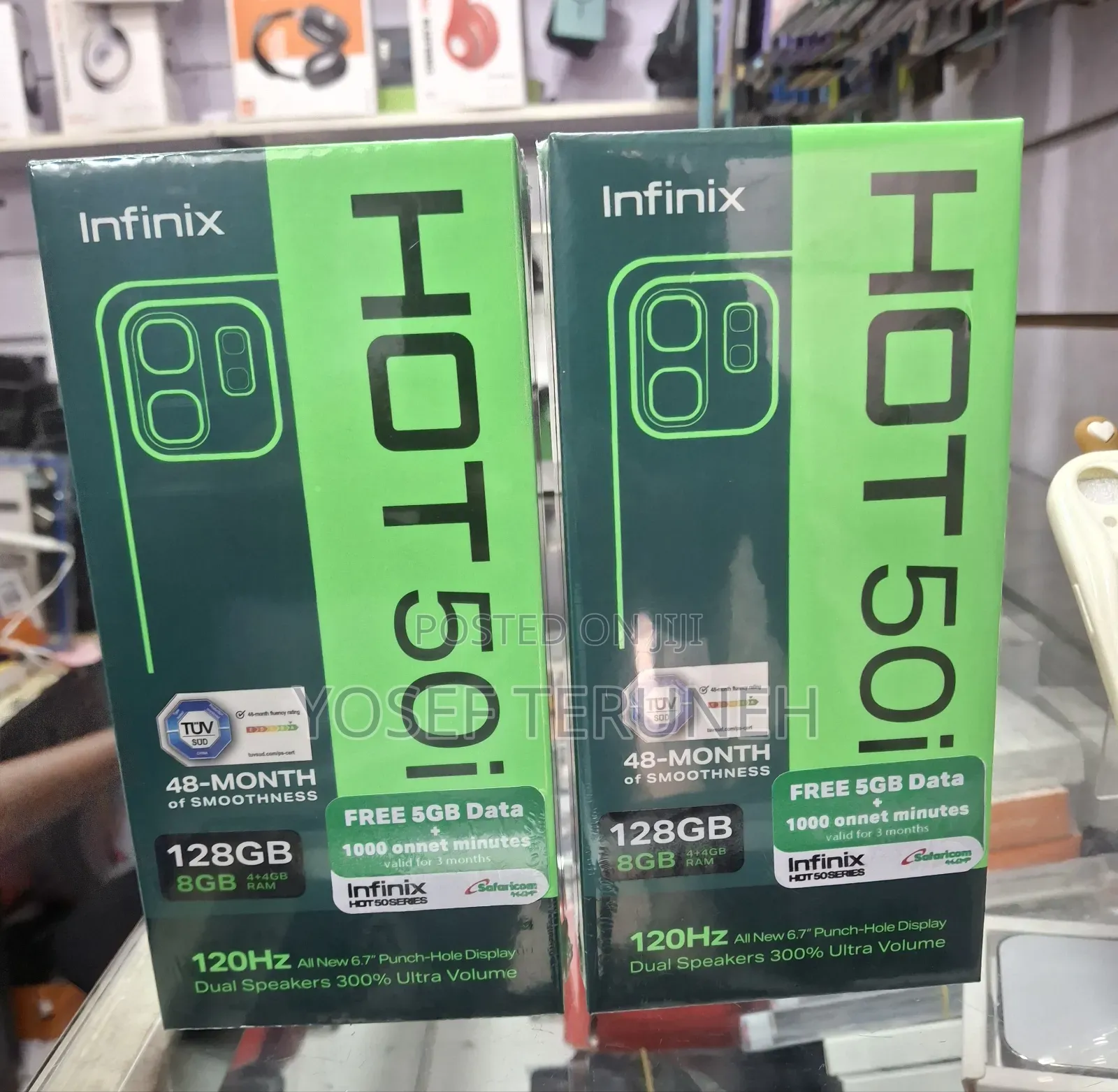 New Infinix Hot 50i 128 GB Black