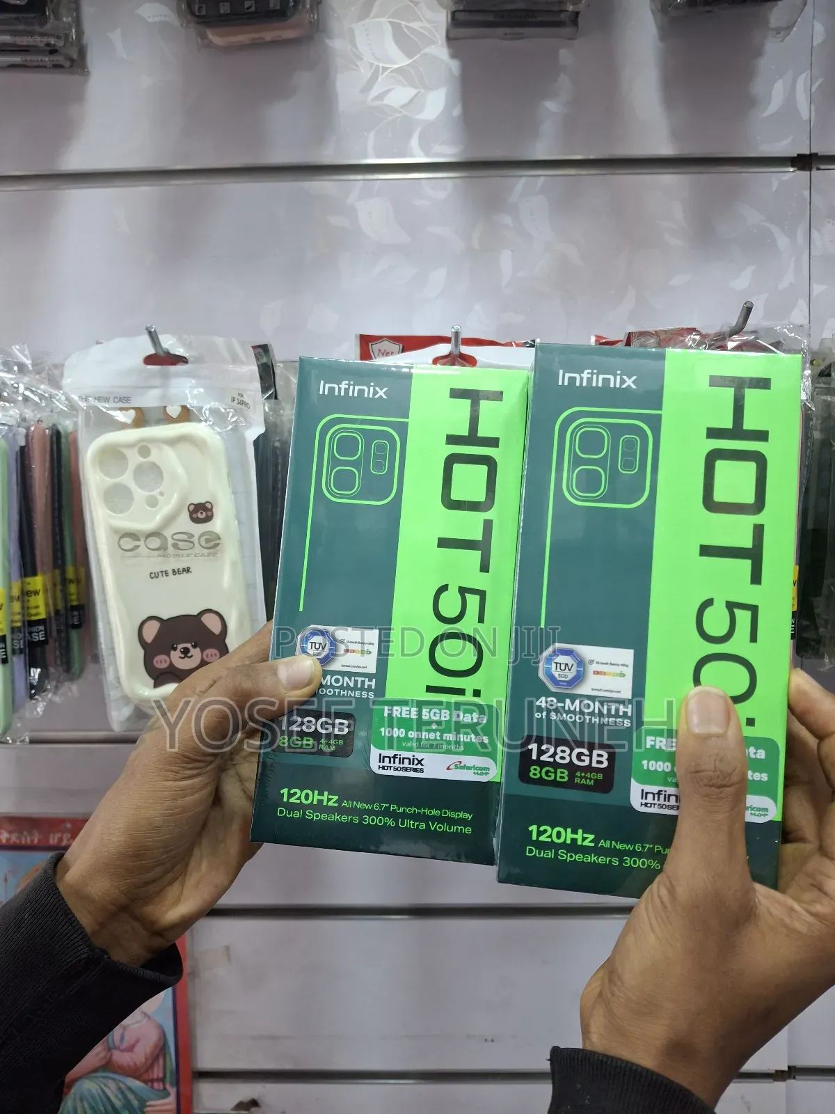 New Infinix Hot 50i 128 GB Black