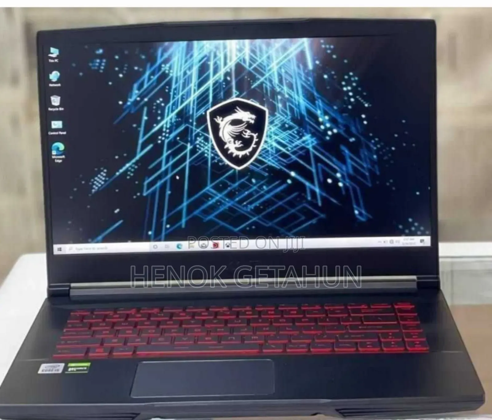New Laptop MSI GF63 8GB Intel Core i5 SSD 1T