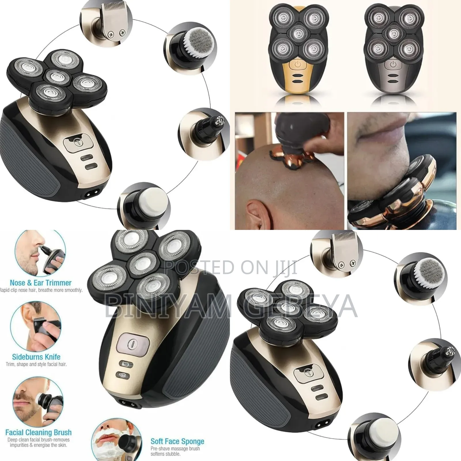 Original Brand Waterproof Shaver Daling 5in1 Professional Shaver