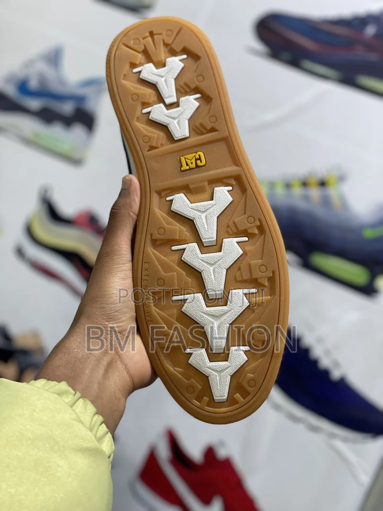 Cat Black and White Flat Men’S Quality Shoes