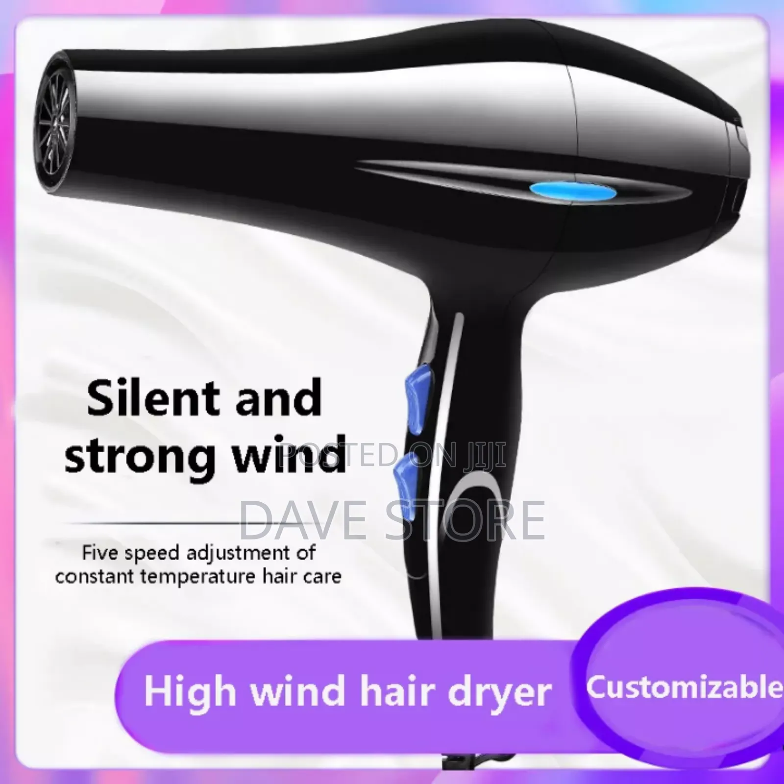 Milinda Hair Dryer የፀጉር ማድረቂያ