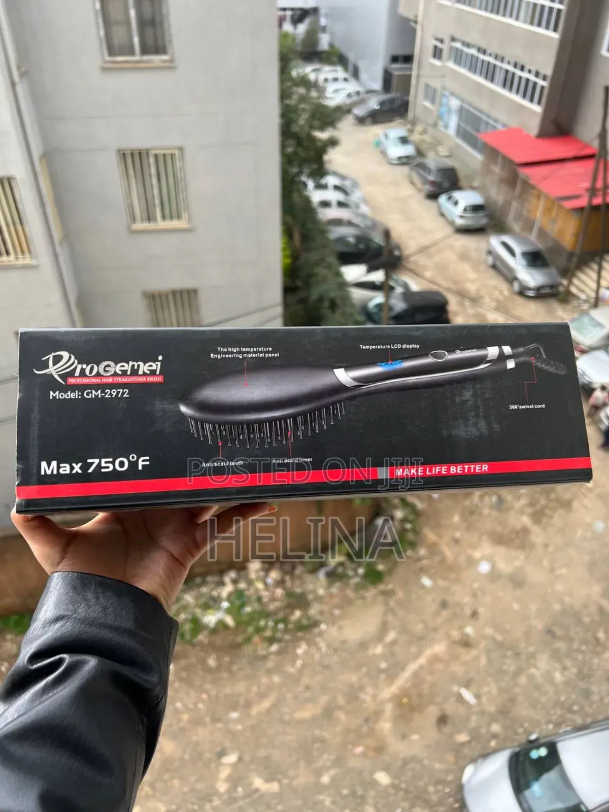 The Original Progemei Professional Hair Brush Max 750 Degree F
