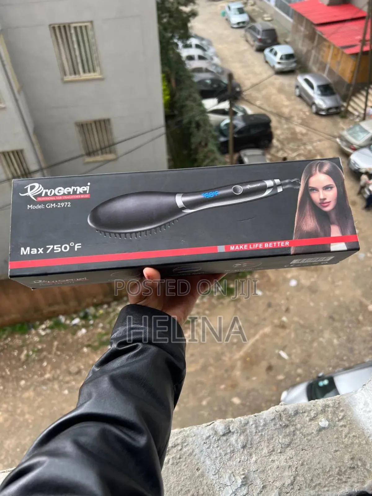 The Original Progemei Professional Hair Brush Max 750 Degree F