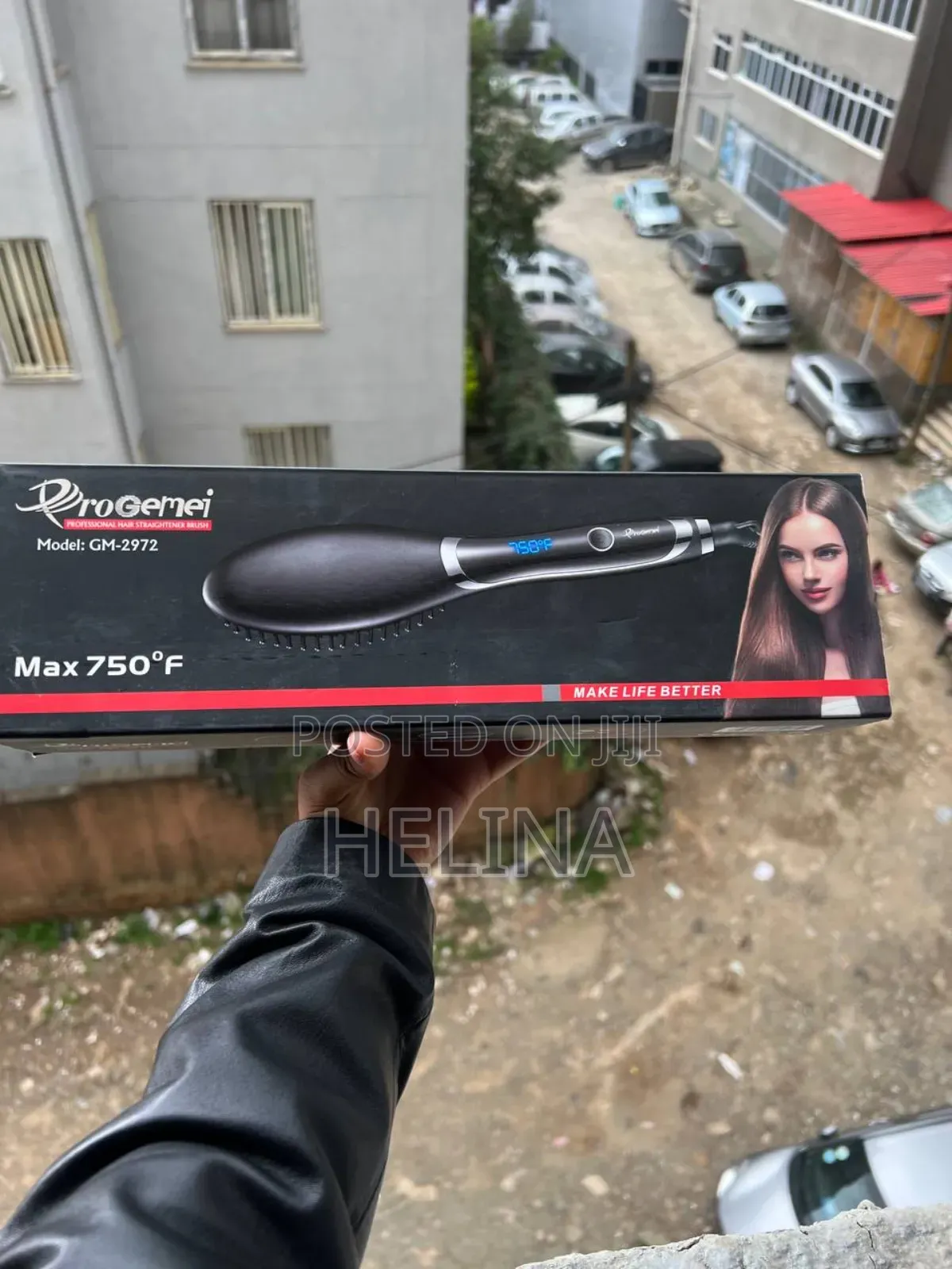 The Original Progemei Professional Hair Brush Max 750 Degree F