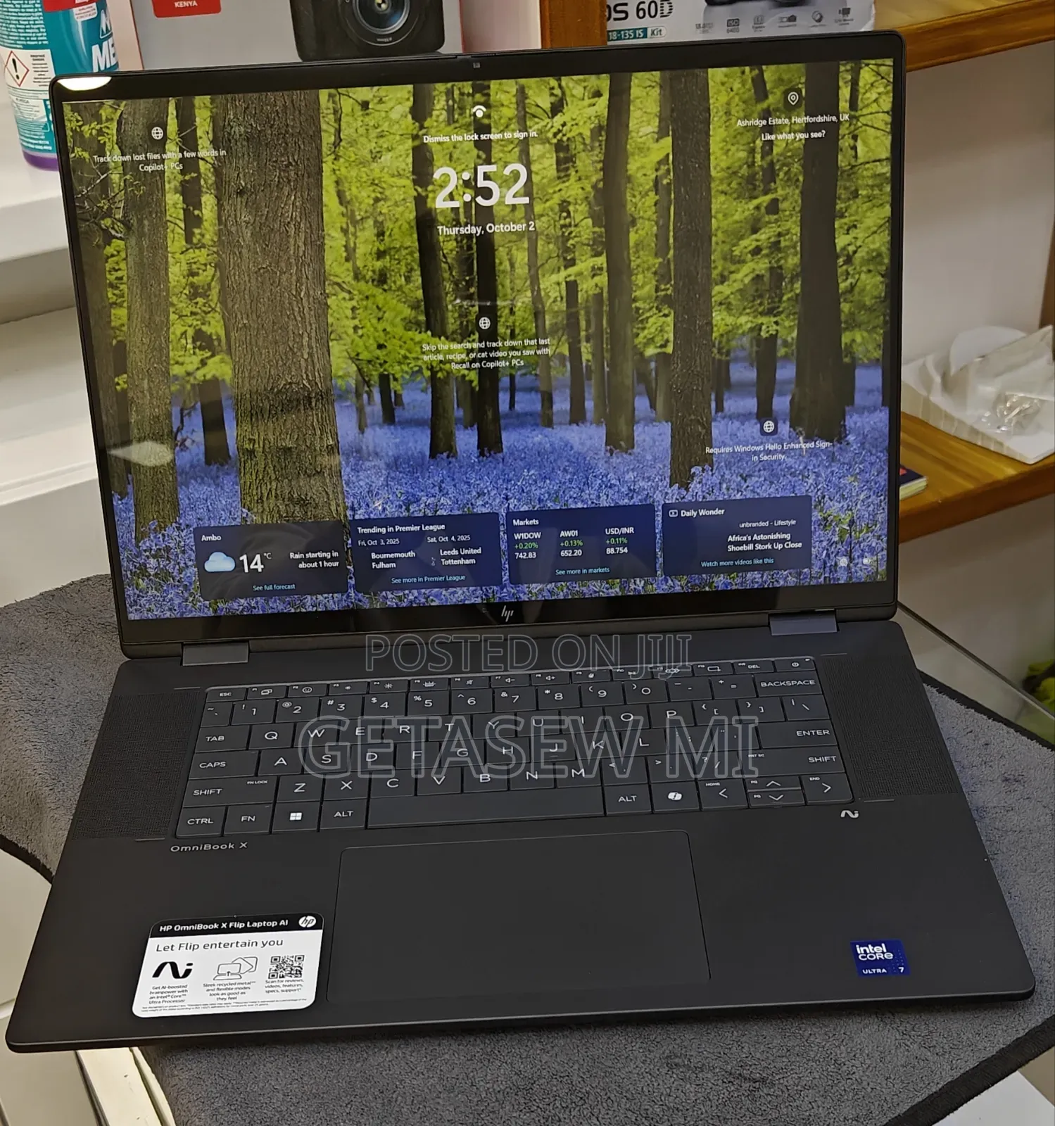 New Laptop HP OmniBook 5 16" 16GB Intel Core Ultra 7 SSD 1T