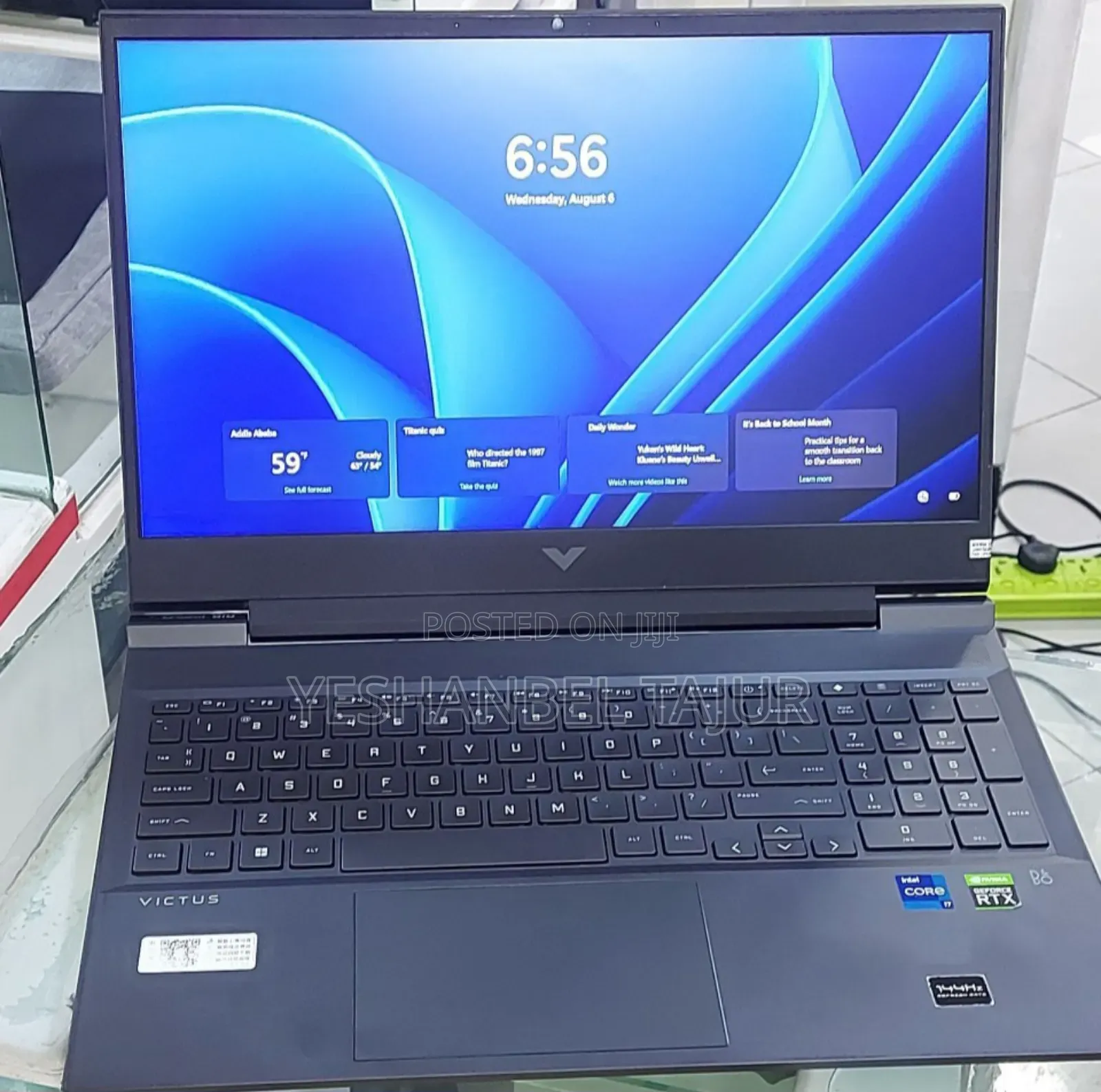 New Laptop HP Victus 16 16GB Intel Core i7 SSD 1T
