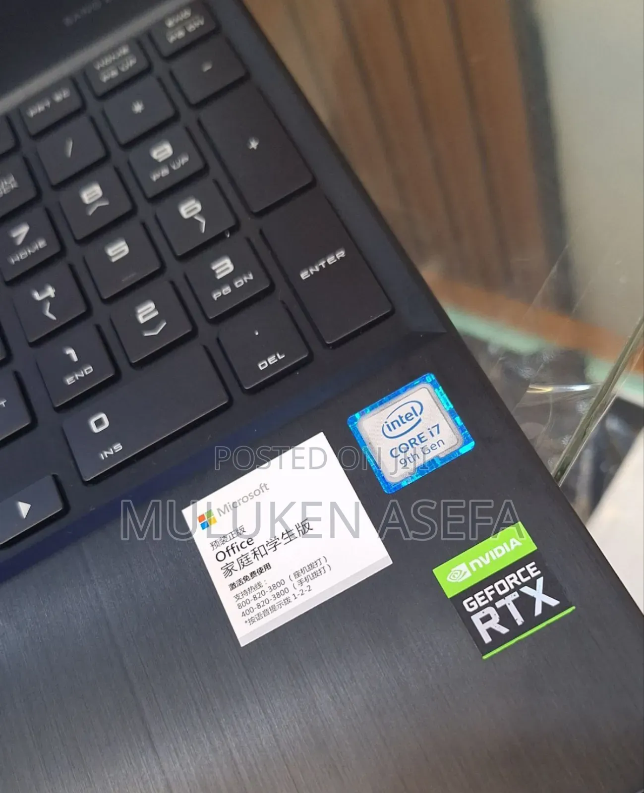 New Laptop HP Omen X 16GB Intel Core I7 SSD 512GB