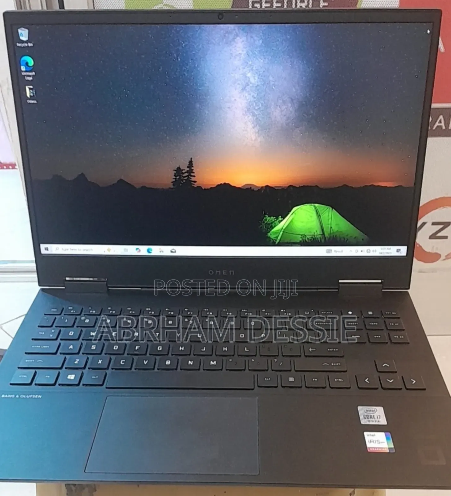 New Laptop HP Omen 15 16GB Intel Core I7 SSD 512GB
