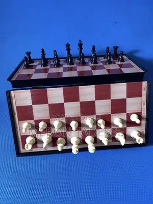 Photo - Magnetic Foldable Chessboard Chess Game ማግኔቲክ ታጣፊ ቼዝቦርድ