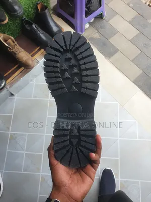 Black Casual Leather Boots [On Hand]