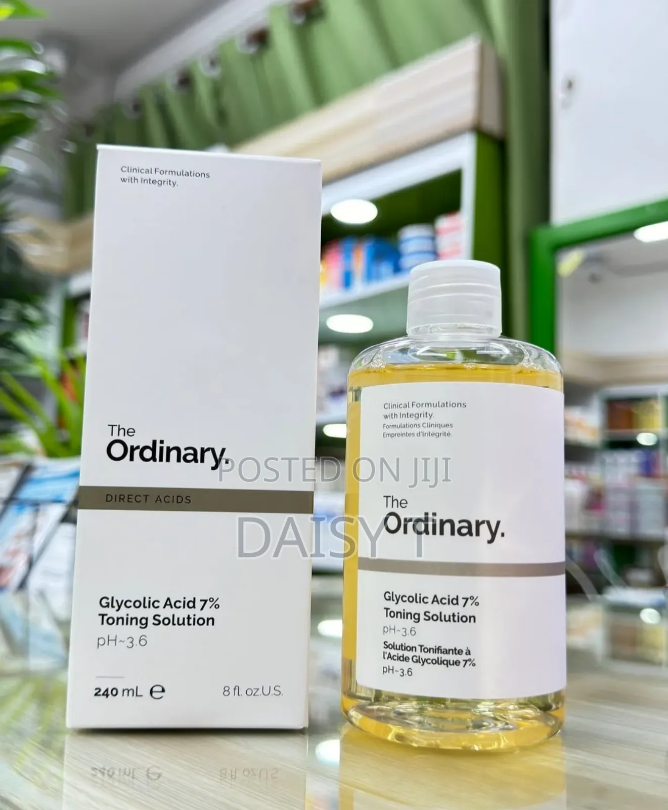The Ordinary Glycolic Acid 7% Toning Solution.