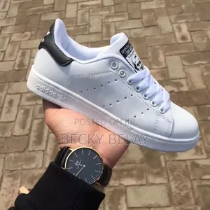 Adidas Stan Smith White X Black Shoes