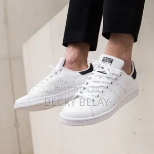 Adidas Stan Smith White X Black Shoes