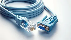 Usb to Rj45 Cat5 Console Cable – Rs232 Db9 Female Serial Adapter, 1.8m