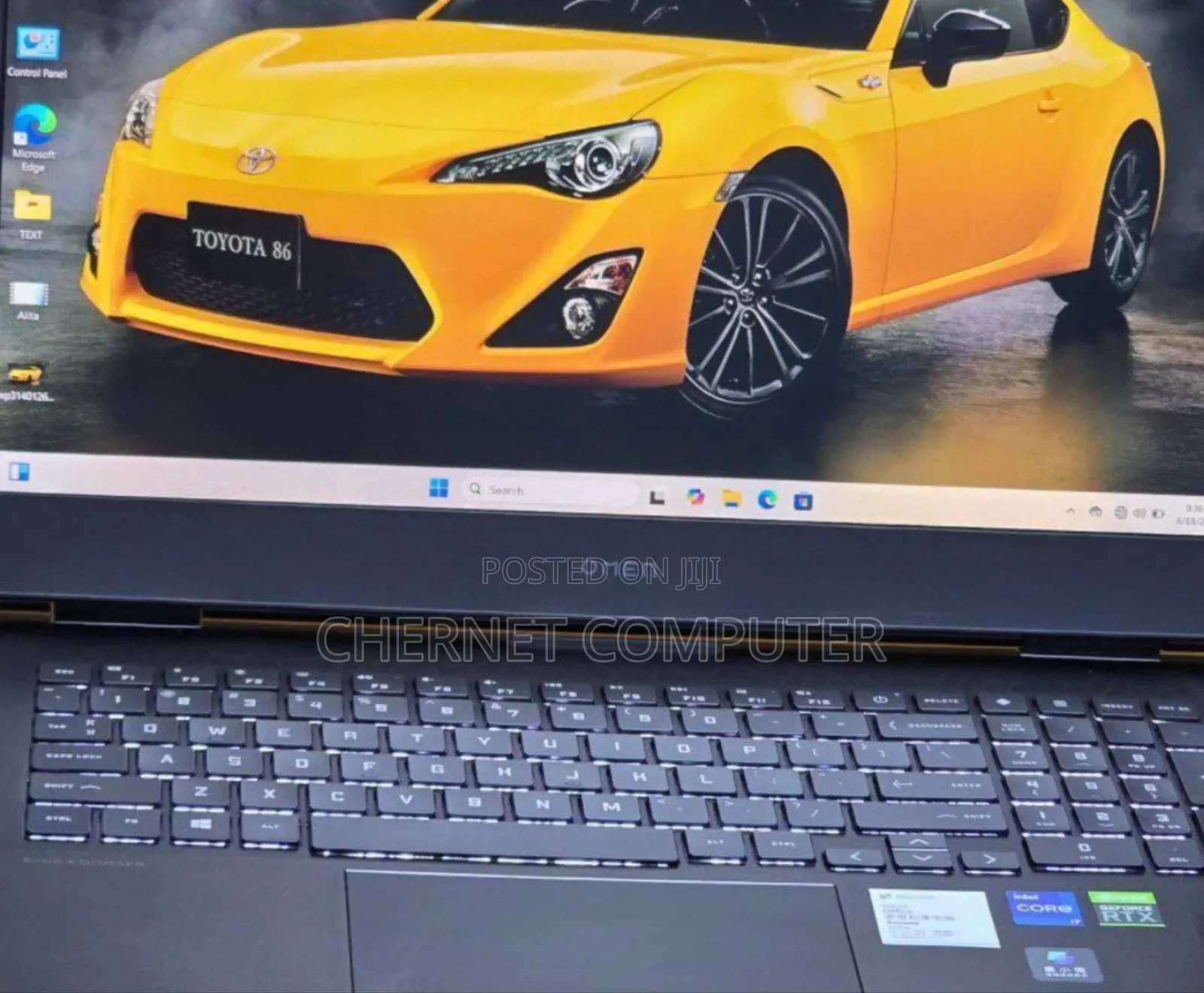 New Laptop HP Omen 17 16GB Intel Core I7 SSD 512GB