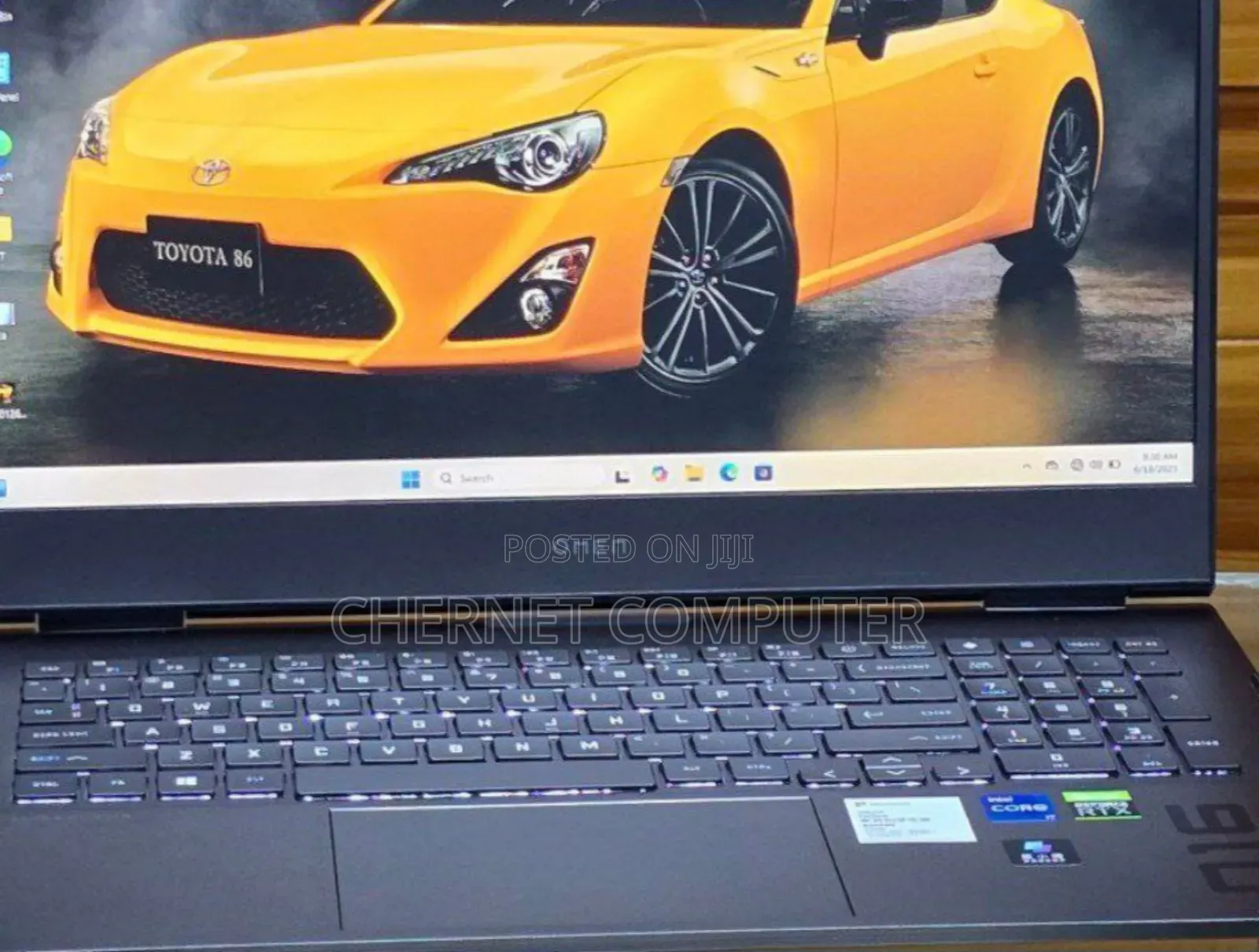 New Laptop HP Omen 17 16GB Intel Core I7 SSD 512GB