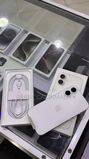 New Apple iPhone 16 256 GB White