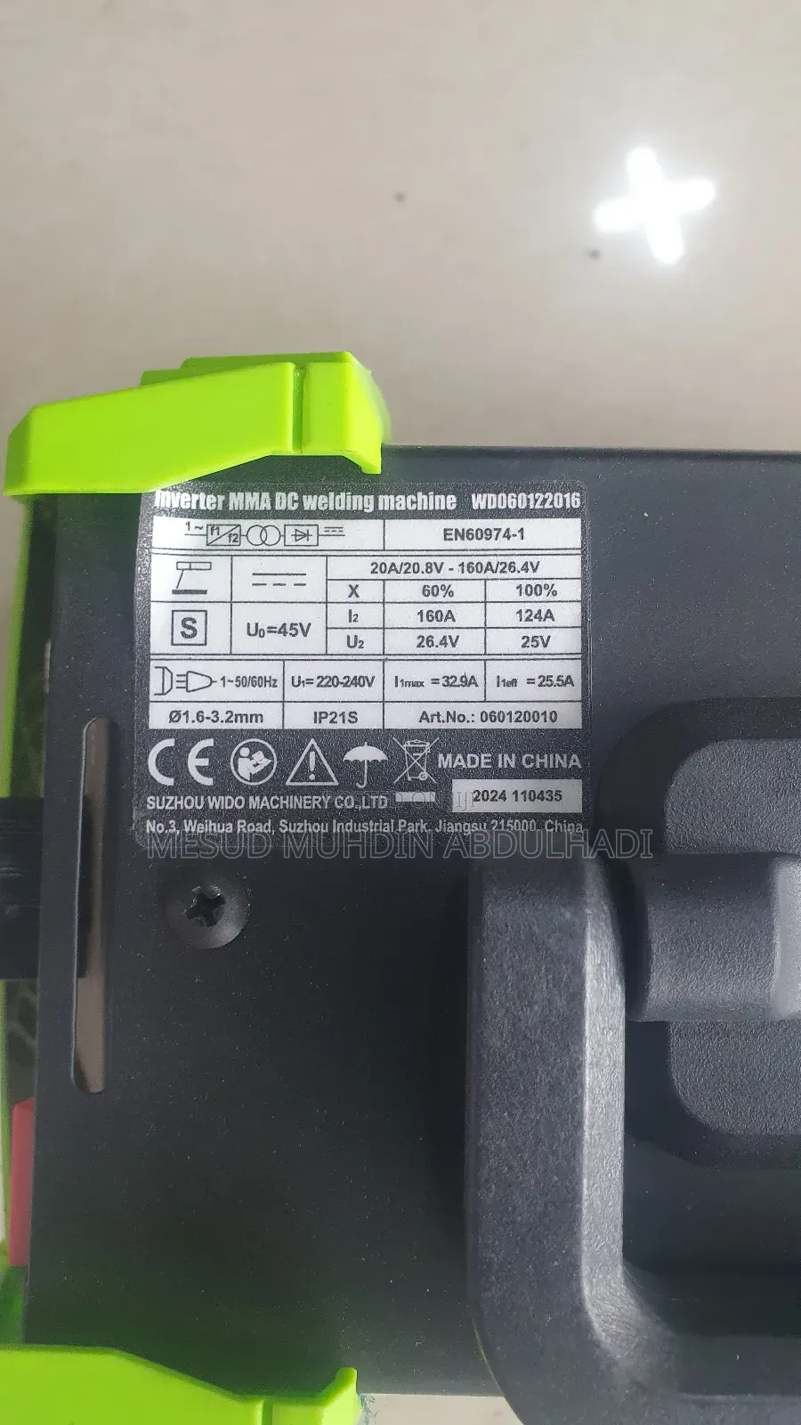 Vido Dc Invert Welding 160a