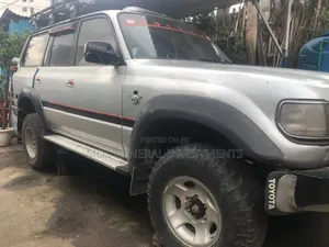 Toyota Land Cruiser 1990 Silver