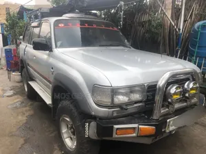 Toyota Land Cruiser 1990 Silver